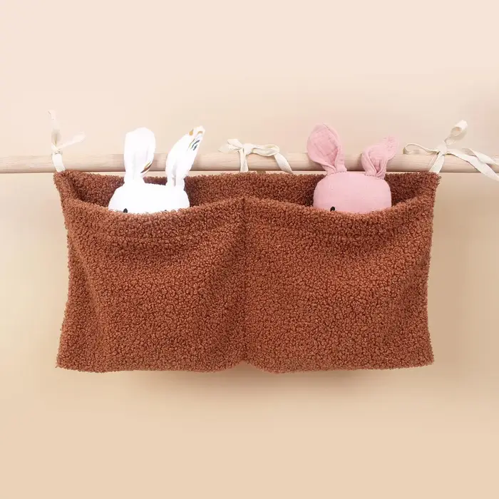 Sac à couches en velours pour bébé