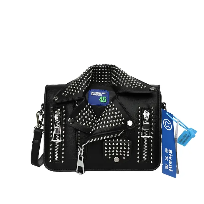 Vestes de marque sacs pour femmes mode clouté sac à bandoulière personnalité