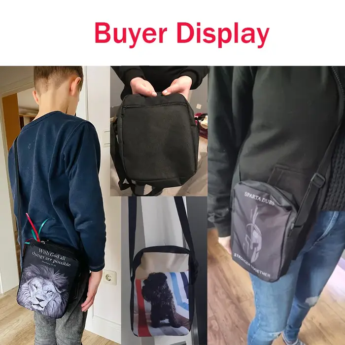 Personnalisez votre Logo nom sac de messager dames sacs à bandoulière pour voyage filles cartable femmes sac à main