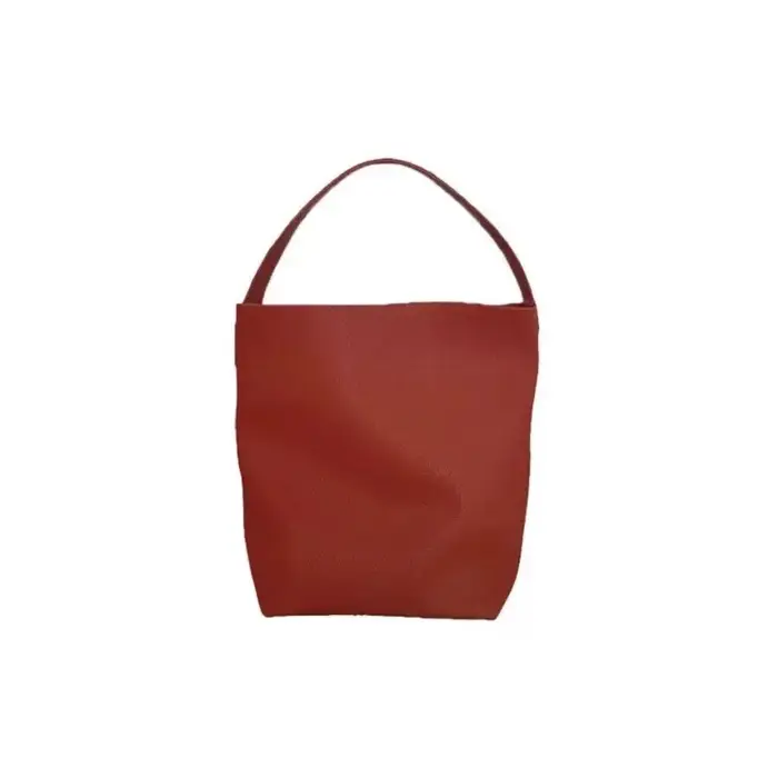Sac fourre-tout rétro à coutures rouges pour femmes