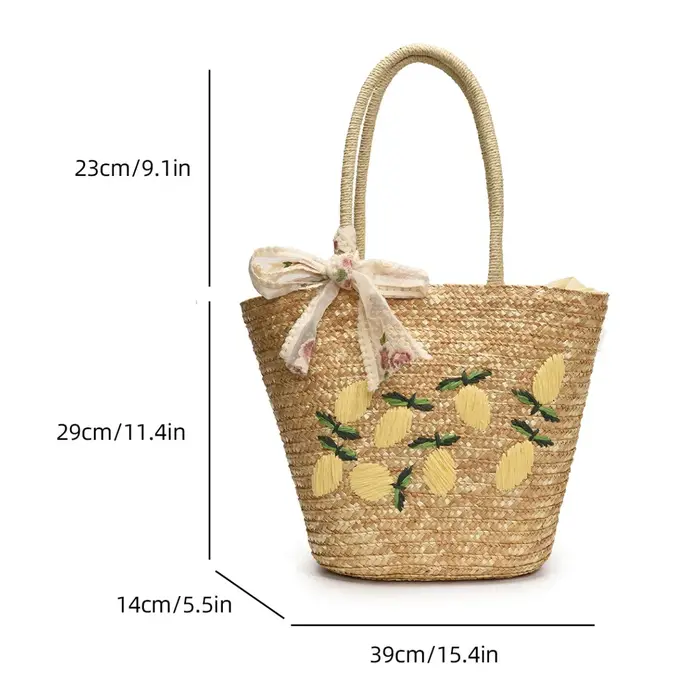 Sac à bandoulière de plage de grande capacité