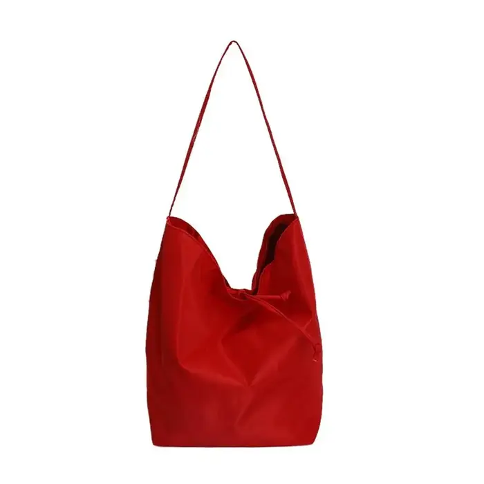 Sac fourre-tout pour femme, grande capacité, style minimaliste et élégant, sac seau léger pour étudi