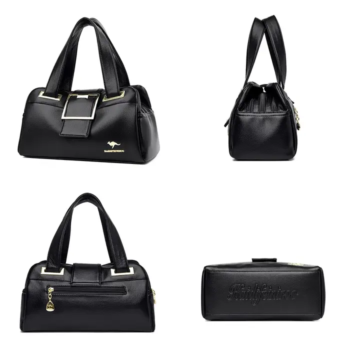 Sacs à main en cuir multicouches pour femmes