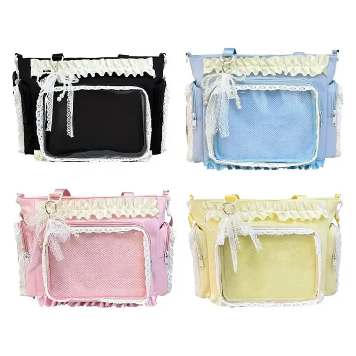 Nouveau sac Ita japonais Y2K transparent grande capacité