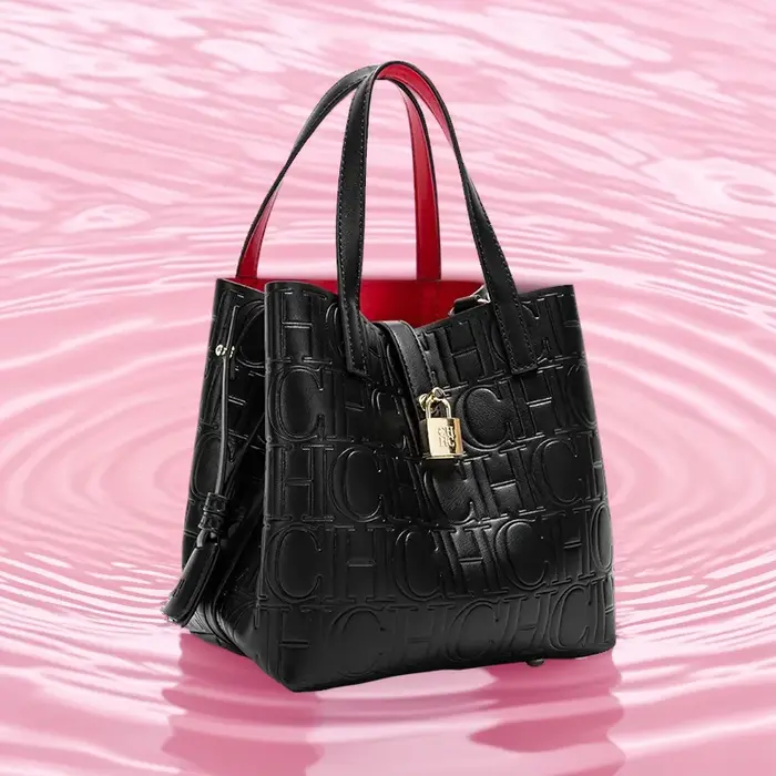 CHCH Sac fourre-tout pour femme – 2025 nouveau sac à main en cuir gaufré, sac à bandoulière de shopp