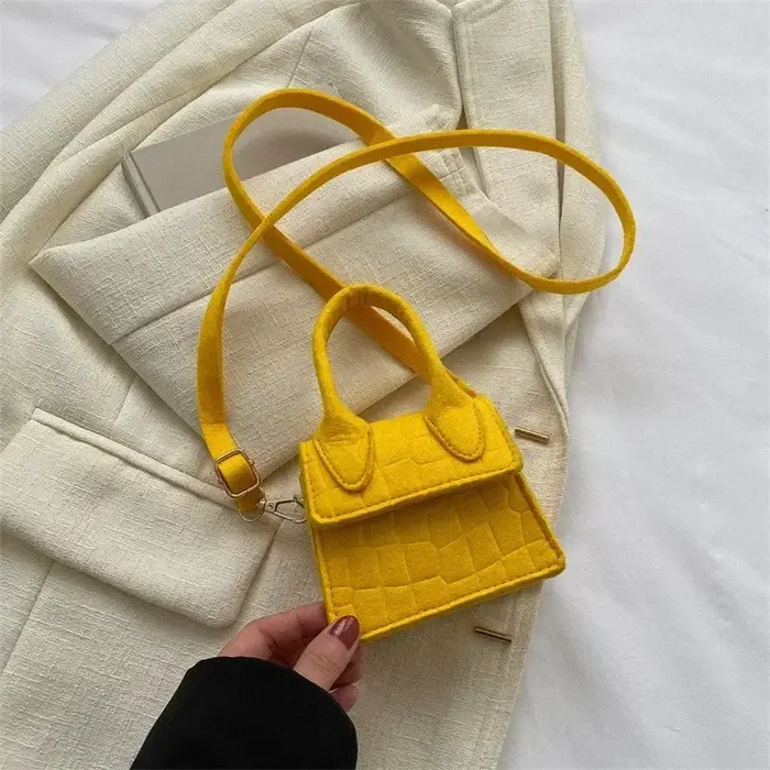 Mini sac messager pour femme, sac à main et sac à main, sac à main solide, petit sac initié, design