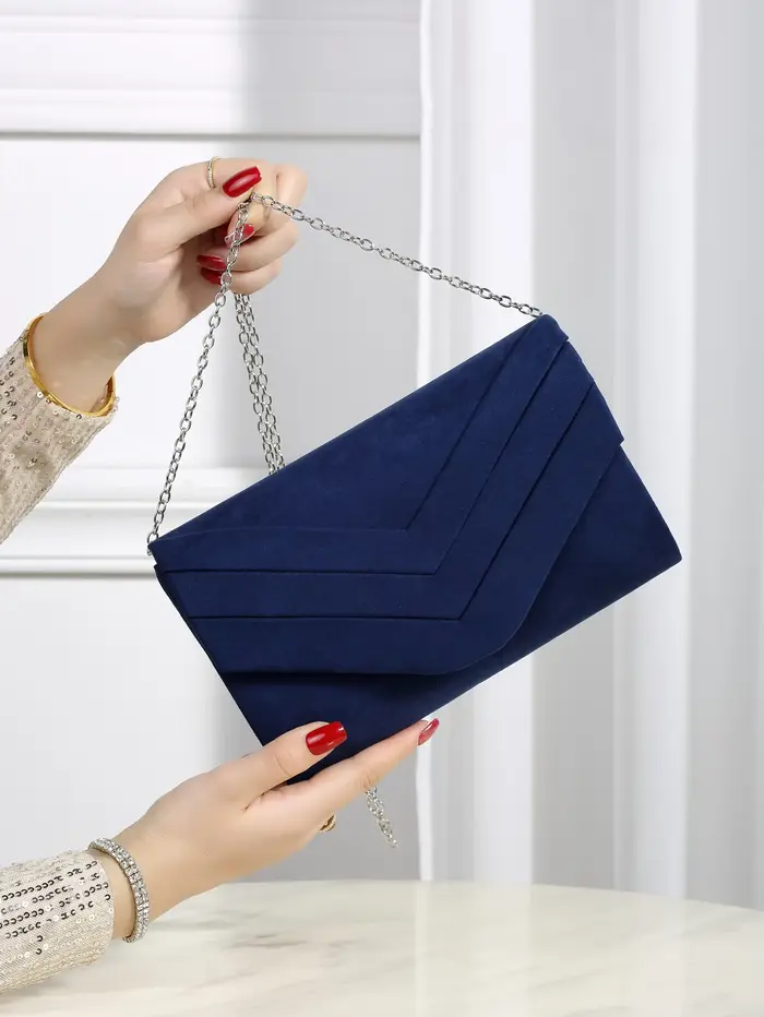 Sac de soirée en velours luxueux et élégant et exquis pour femmes