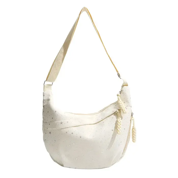 Sac à bandoulière tendance à imprimé étoiles pour femme