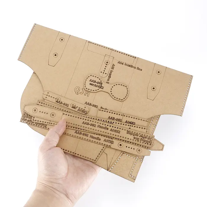 1 ensemble de dessins en cuir DIY