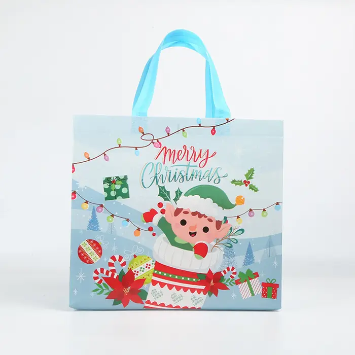 Sacs cadeaux de Noël durables en non-tissé
