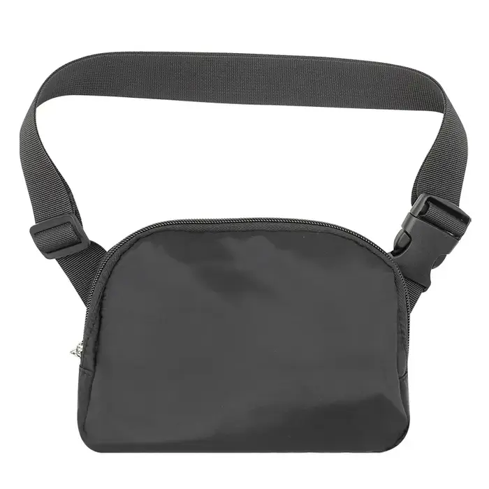 Sac banane à fermeture éclair pour femme, sac de poitrine, sac à bandoulière, sac à bandoulière pour