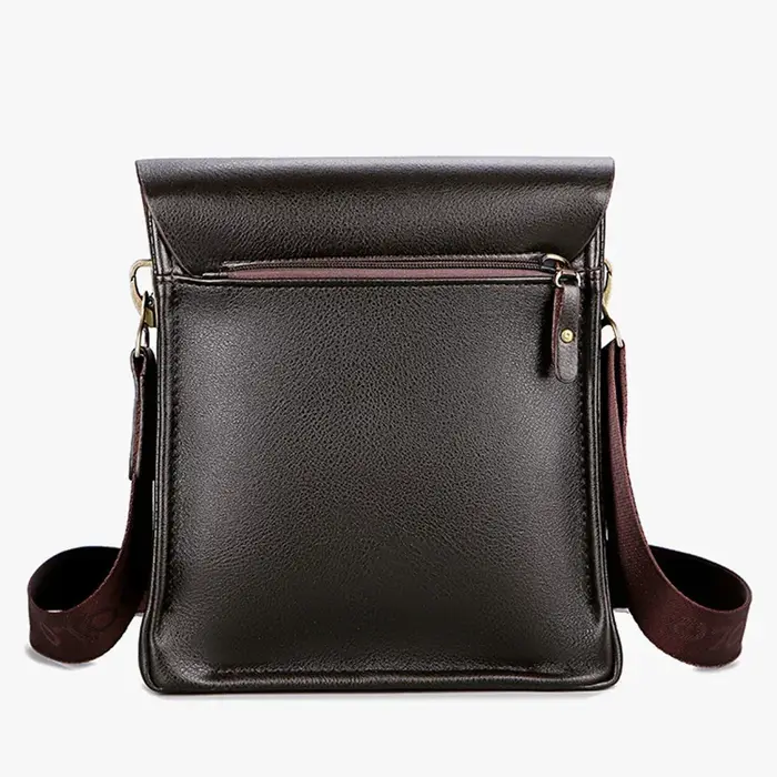 Sac à bandoulière Polo d'affaires décontracté Paul sac en cuir Vertical sac
