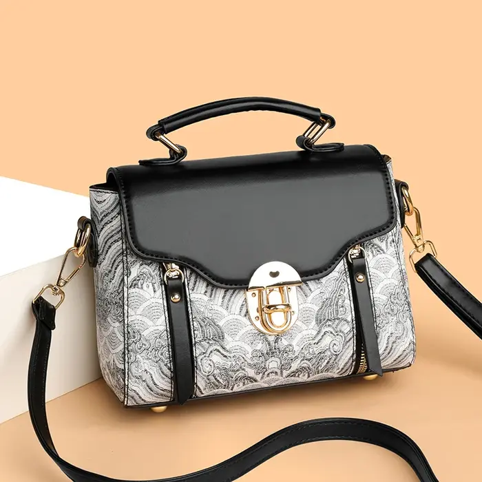 Sac à main en cuir souple de haute qualité pour femmes