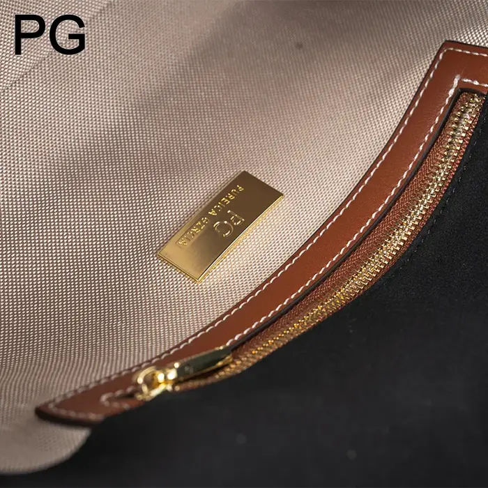 Sac à bandoulière en jean à motif damier PG Luxury pour femme