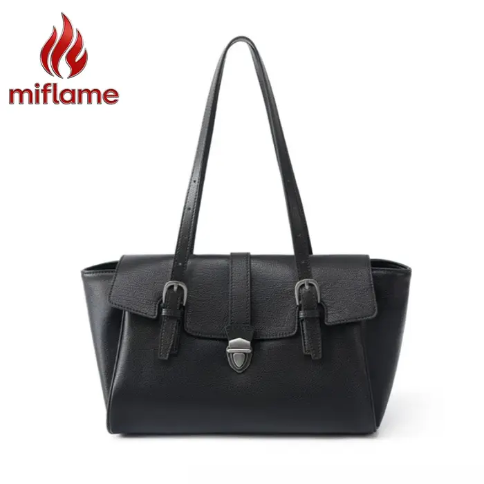 Sac fourre-tout en cuir véritable pour femme
