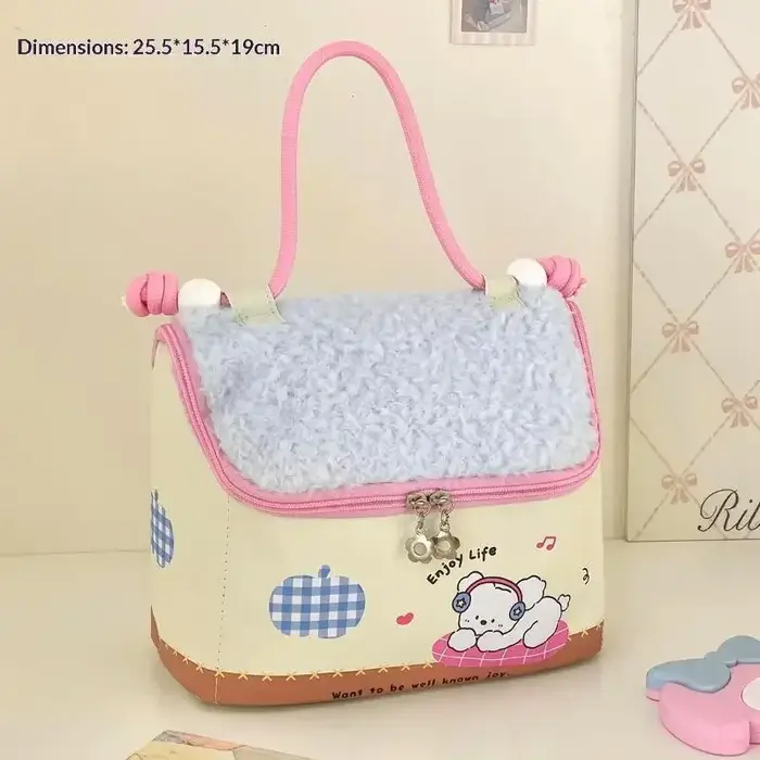 Sac de maquillage portable de grande capacité