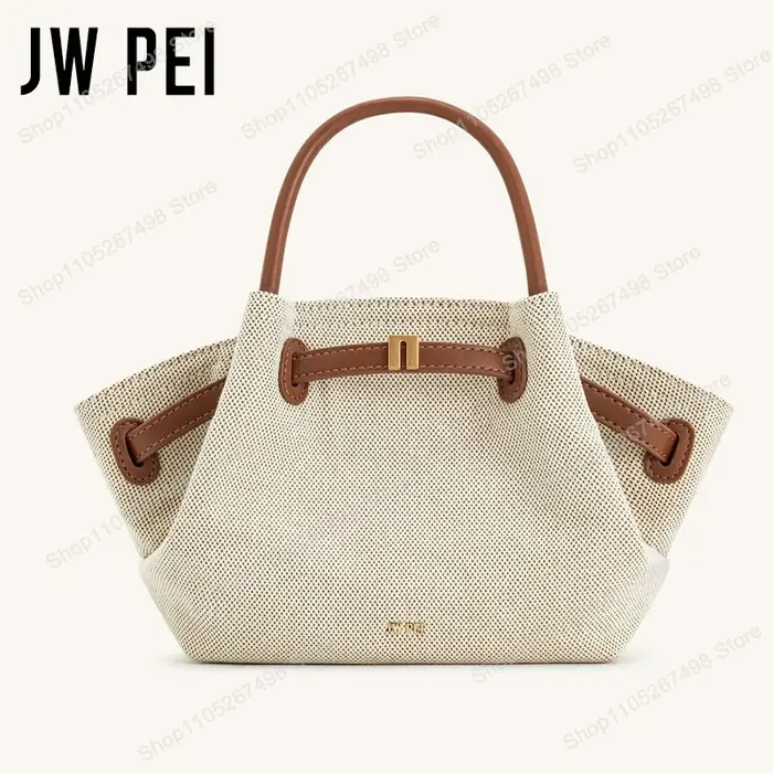Sac à main pour femme JW PEI avec boucle dorée, style rétro de luxe léger, grande capacité, essentie