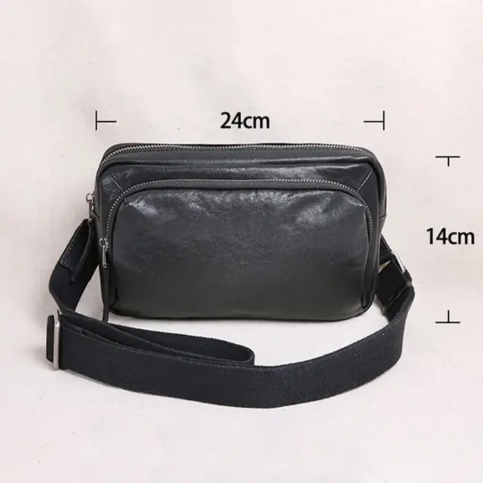AETOO – mini sac en cuir pour hommes, sac à bandoulière, sac incliné en cuir, sac à main tendance po