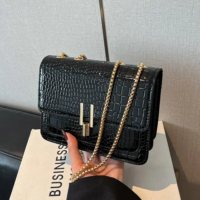 Marque chaîne épaule aisselle sac à main concepteur copie sac de luxe de haute qualité en cuir PU dames sac
