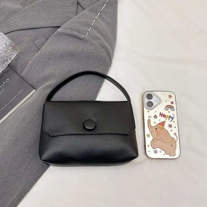 Fil à coudre décontracté PU fermeture éclair grande capacité sacs à bandoulière pour les femmes douce personnalité