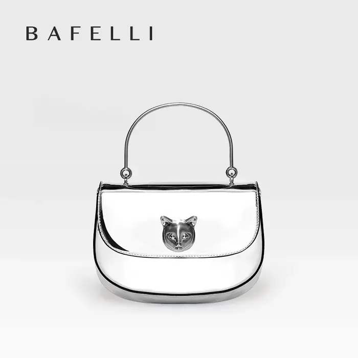 BAFELLI 2026 NOUVEAU SAC À MAIN FEMME CAT EVENING PURSE LUXURY BRAND DESIGNER STYLE FASHION CASUAL CROSSBODAY LEATHER STYLISH