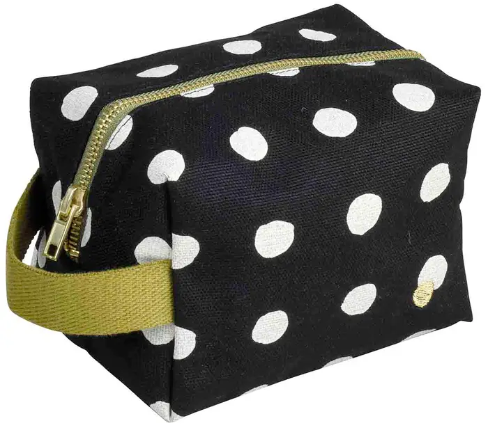 Trousse cube Mia Caviar S 10 x 16 x 10