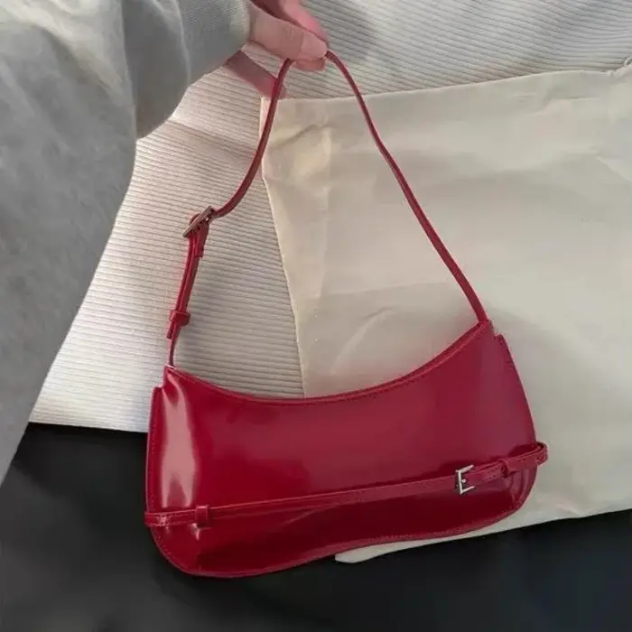Y2K – petit sac à main Vintage pour femmes, marque de luxe, sac à bandoulière en cuir PU, Niche fran