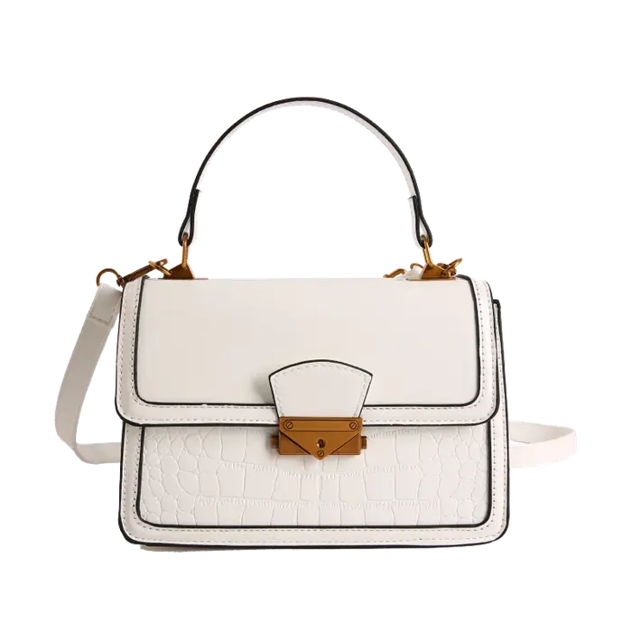 Sac à bandoulière élégant pour femme, design simple, couleur unie, grande capacité, pour les loisirs