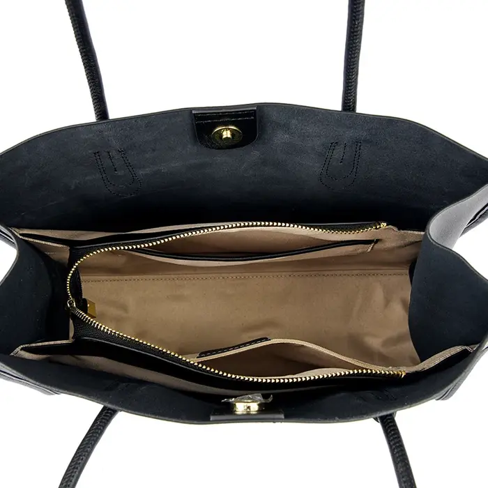 Sac fourre-tout en cuir de grande capacité pour femme