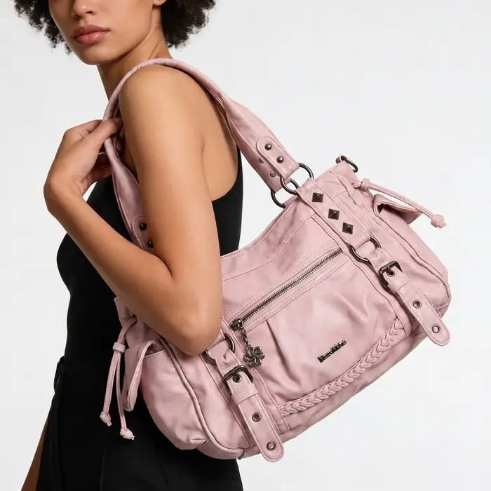 Sac fourre-tout vintage Y2K pour motardes