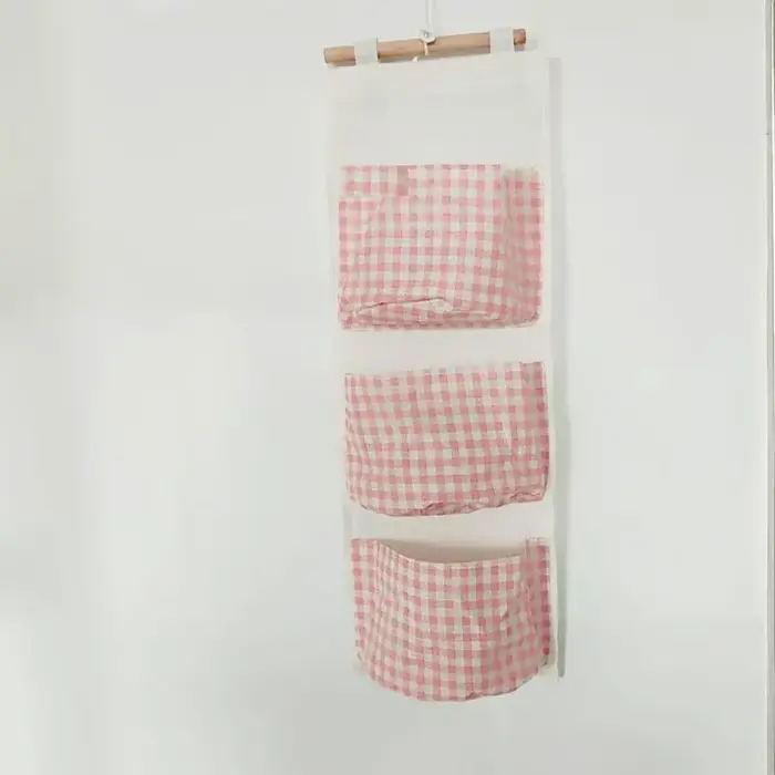 Sac suspendu à motif écossais, étanche, multifonctionnel, stockage, climatisation, sacs de grande ca