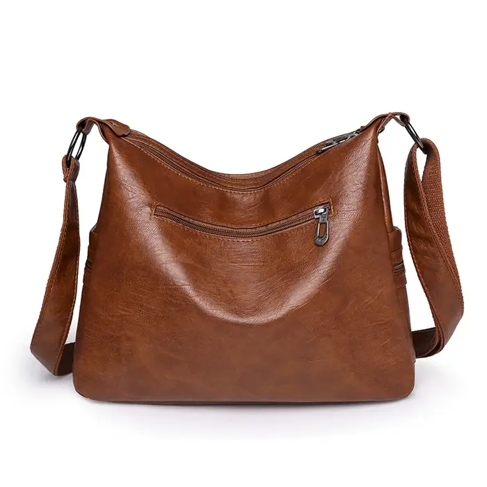 Sac messager en cuir PU pour femme