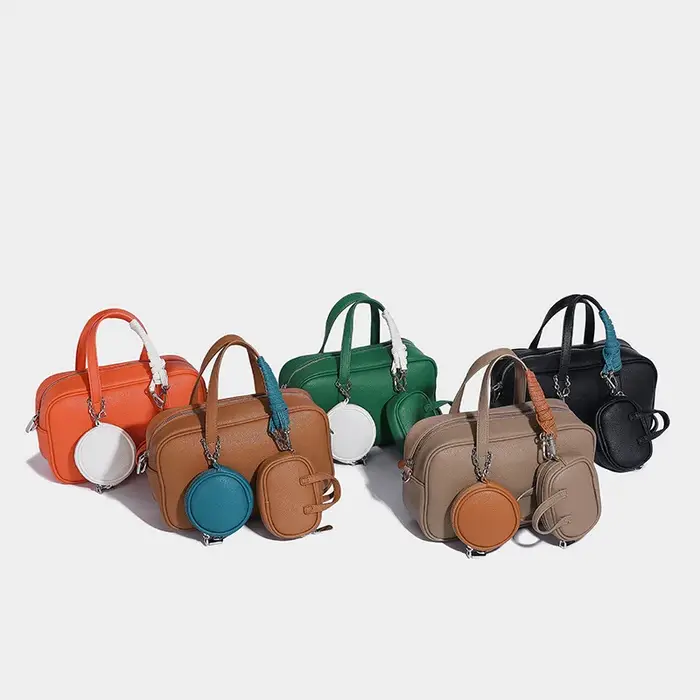 Boston sac femmes mode 2025 Style euro-américain Simple sac à bandoulière sacs à main sac Composite