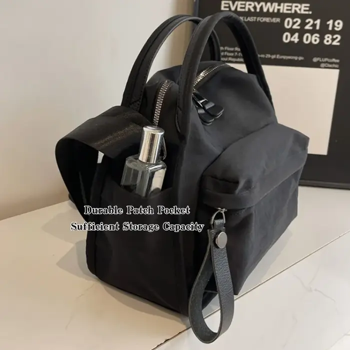 Sac à bandoulière pour femme : fourre-tout léger et décontracté en nylon
