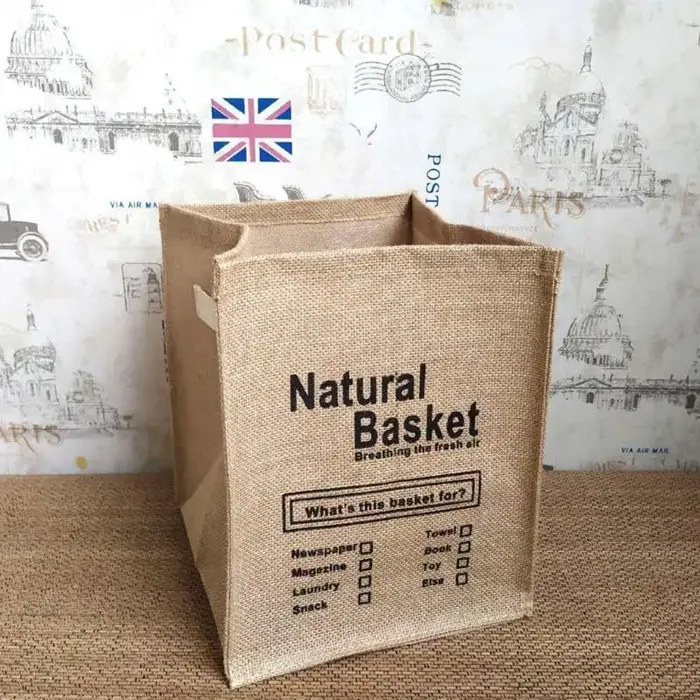 E8BD – en toile jute réutilisable
