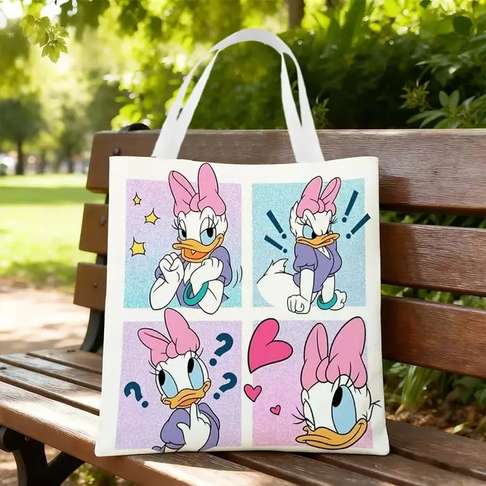 1 paquet de sacs fourre-tout imprimés Donald Duck