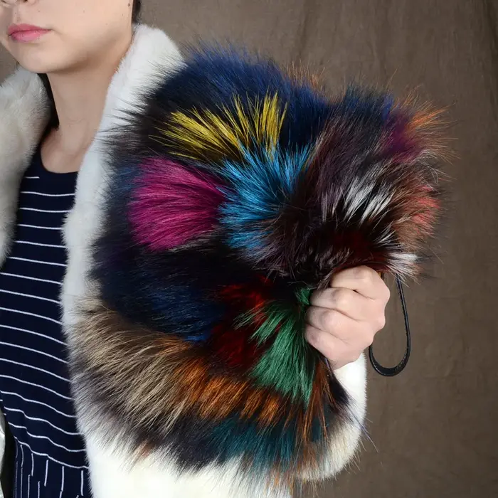 Sac de fourrure de mode automne et hiver sacs