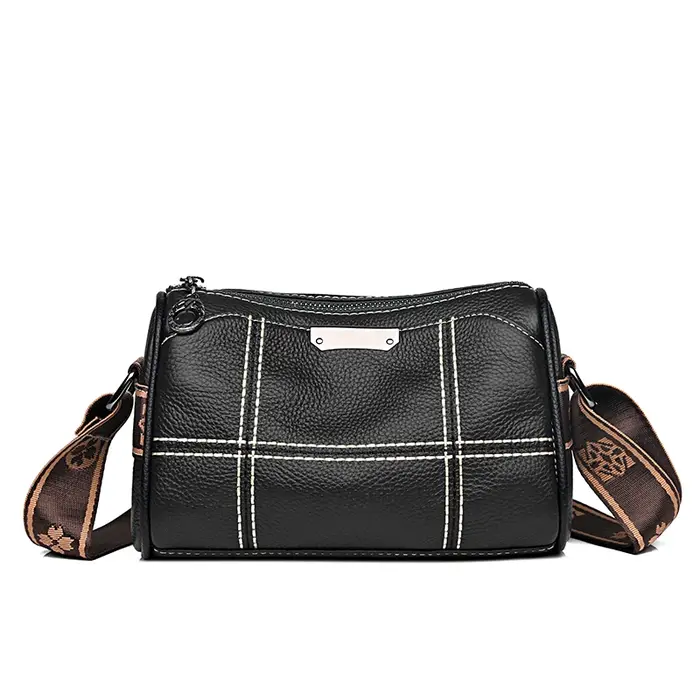 Sacs à main de luxe en cuir véritable pour femmes, sacoches de styliste à 3 couches en cuir de vache