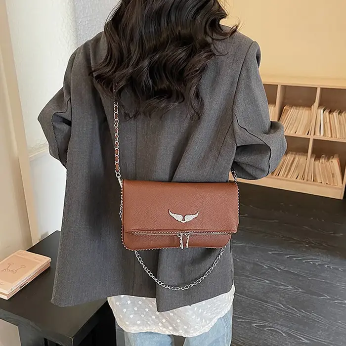 Sac carré de luxe léger pour femme