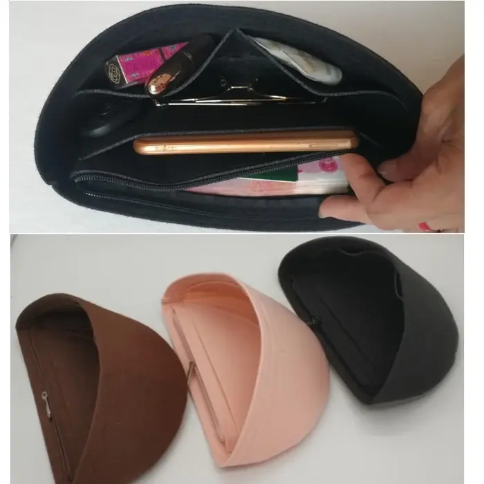 Sac banane en feutre pour femme