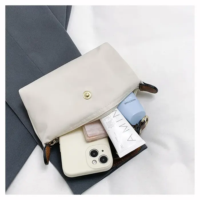 Sac à main mini en nylon multicolore tendance pour femme