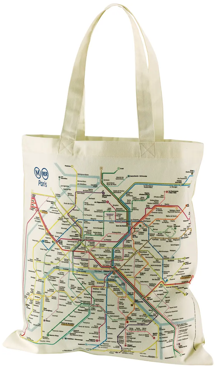 Sac totebag RATP Ecru 38 x 42