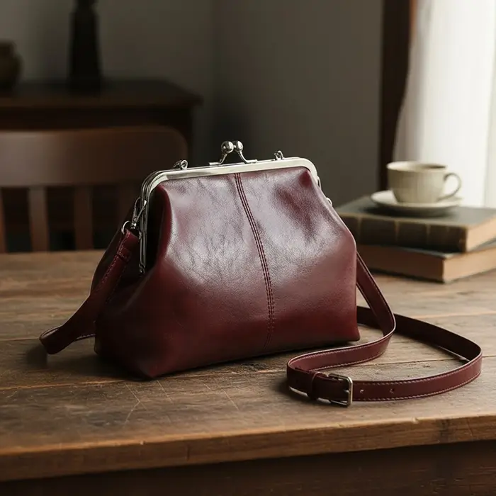 Sac à bandoulière en cuir PU pour femmes et filles