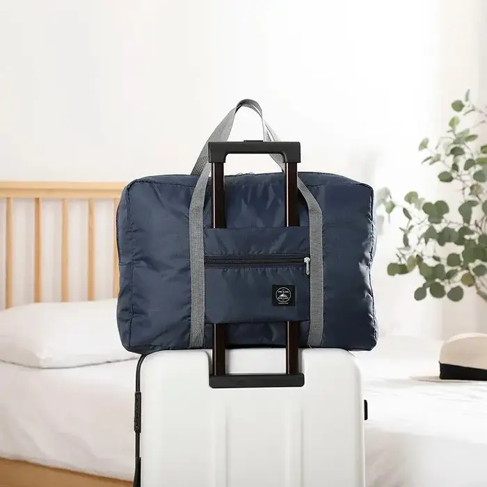 Sac de voyage pliable à la mode : sac à main de grande capacité et résistant aux éclaboussures pour fitness et voyages de vacances unisexes