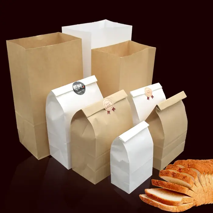 Sac en papier kraft fin