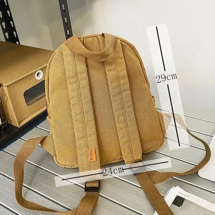 Petit sac à dos Vintage en toile