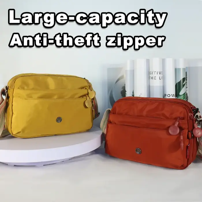 Sac à bandoulière en Nylon Ultra-léger pour femmes, sac léger à large sangle réglable, sacs de luxe 