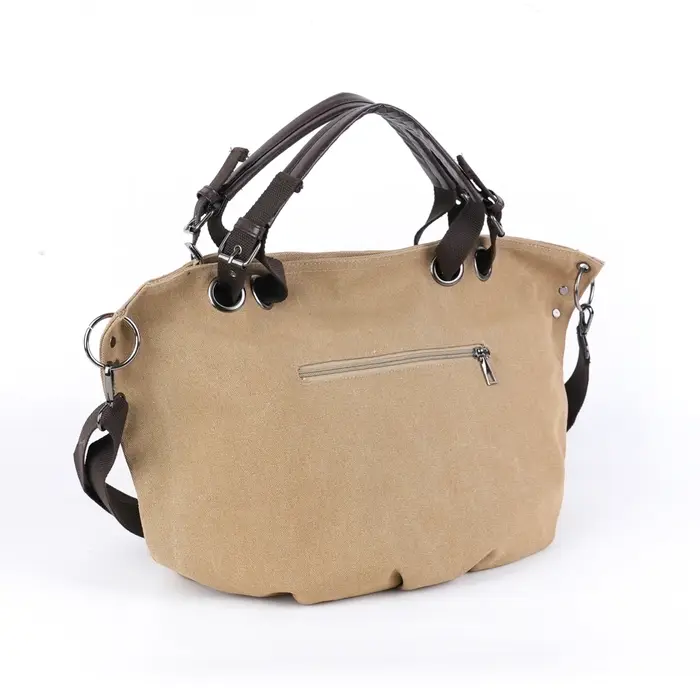Sac messager en toile grande capacité pour femme