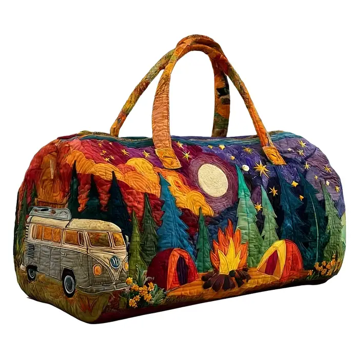Sac de voyage matelassé GF Vintage Camper unisexe