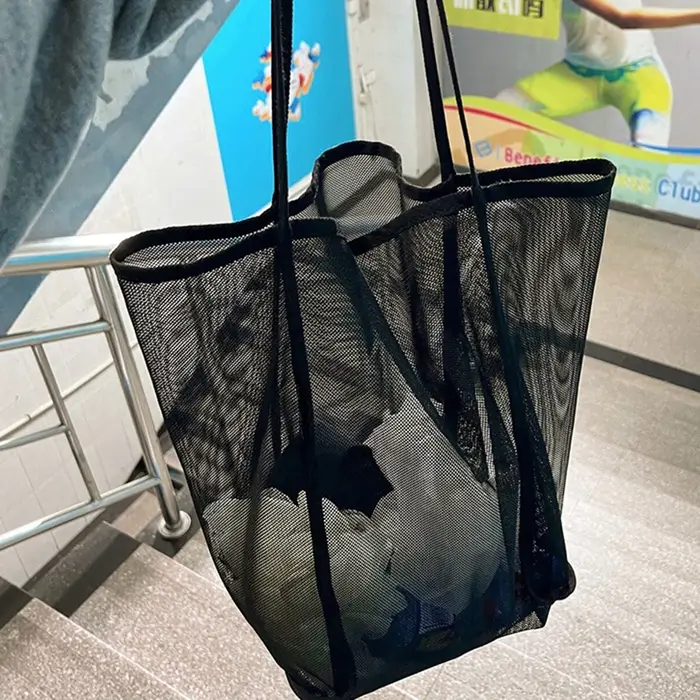 Sac de plage en maille